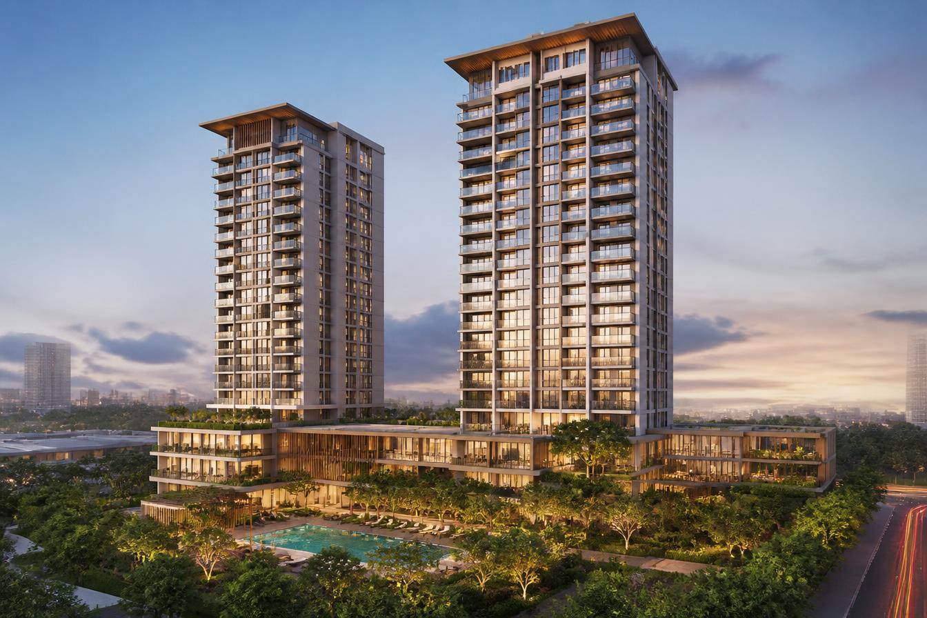 Residential high rise projects by Janjaes Infra