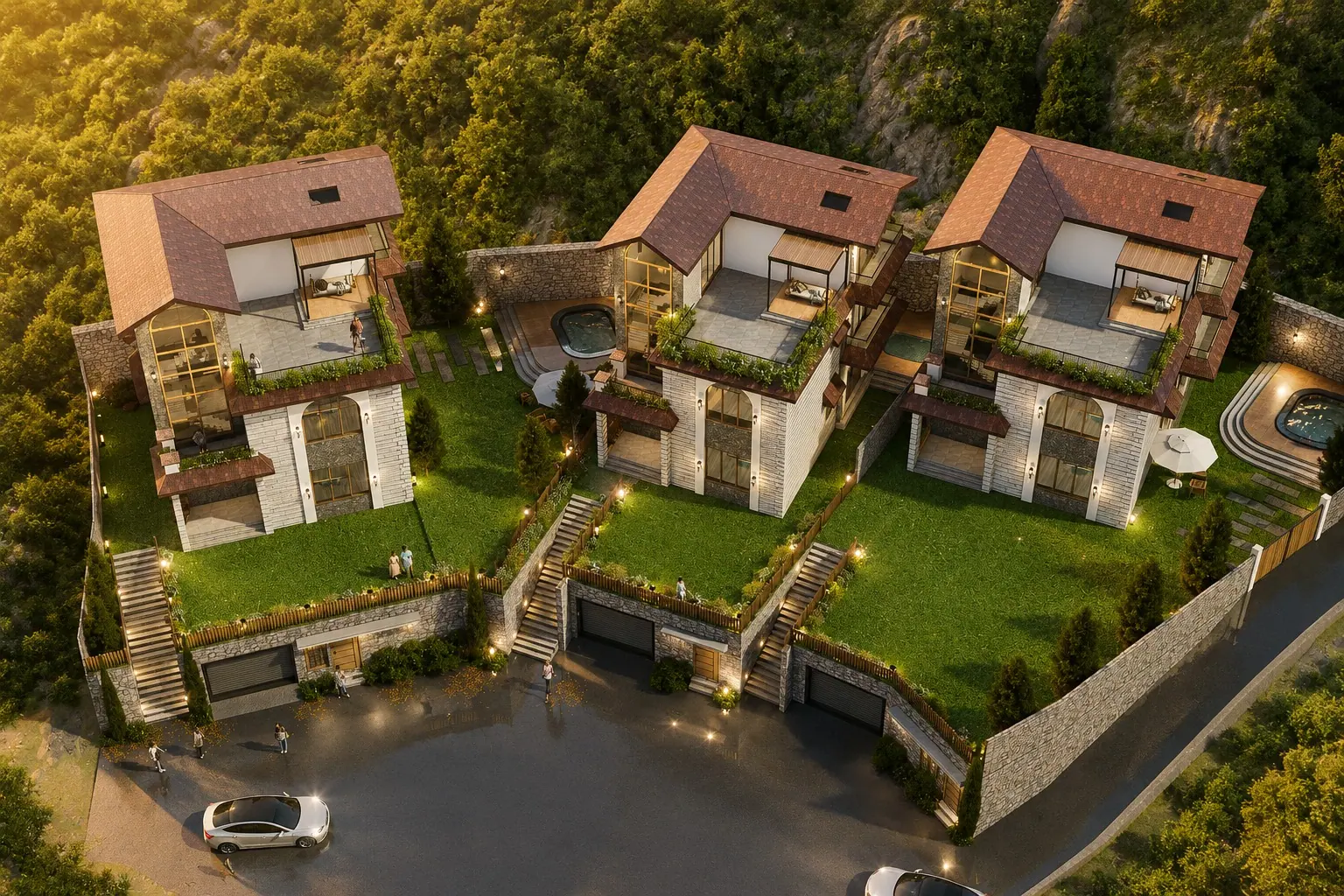 Privemont 2 villa with private garden near Jim Corbett