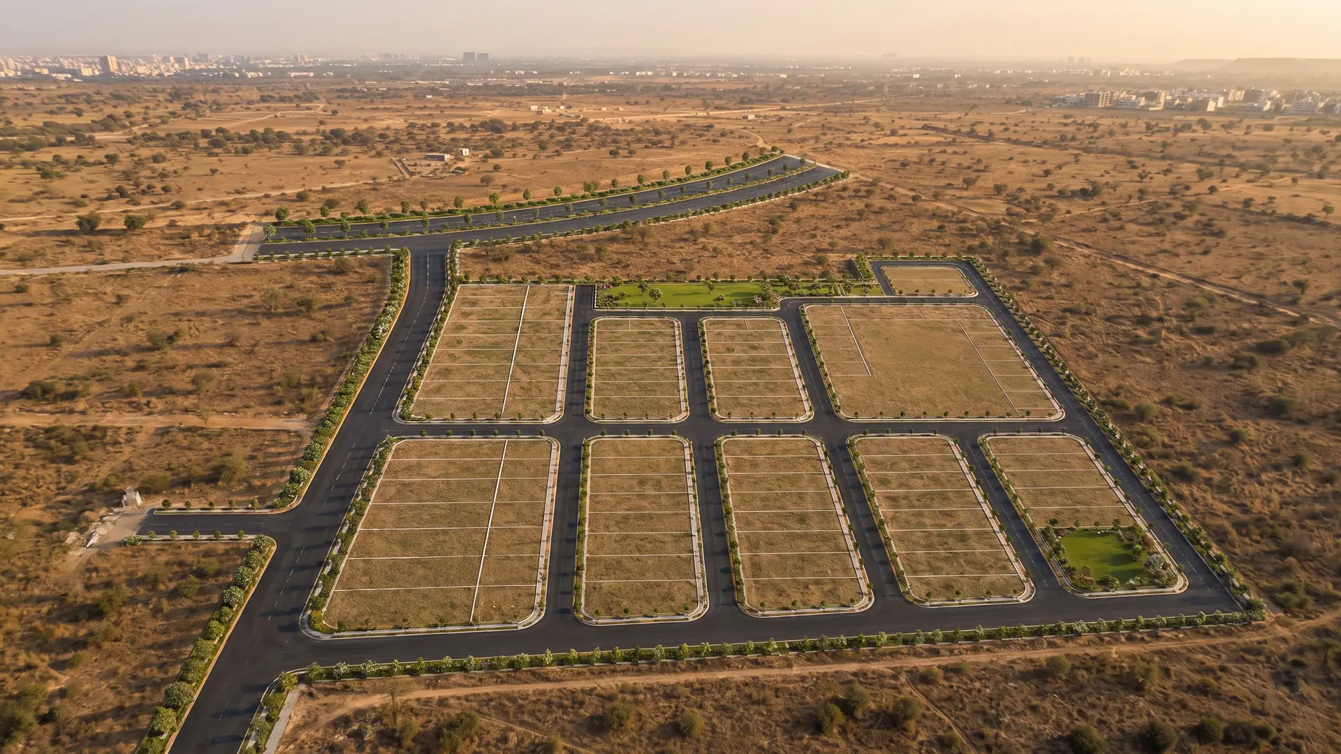 Swarn Bhoomi plotted township entrance in Jaipur by Janjaes Infra