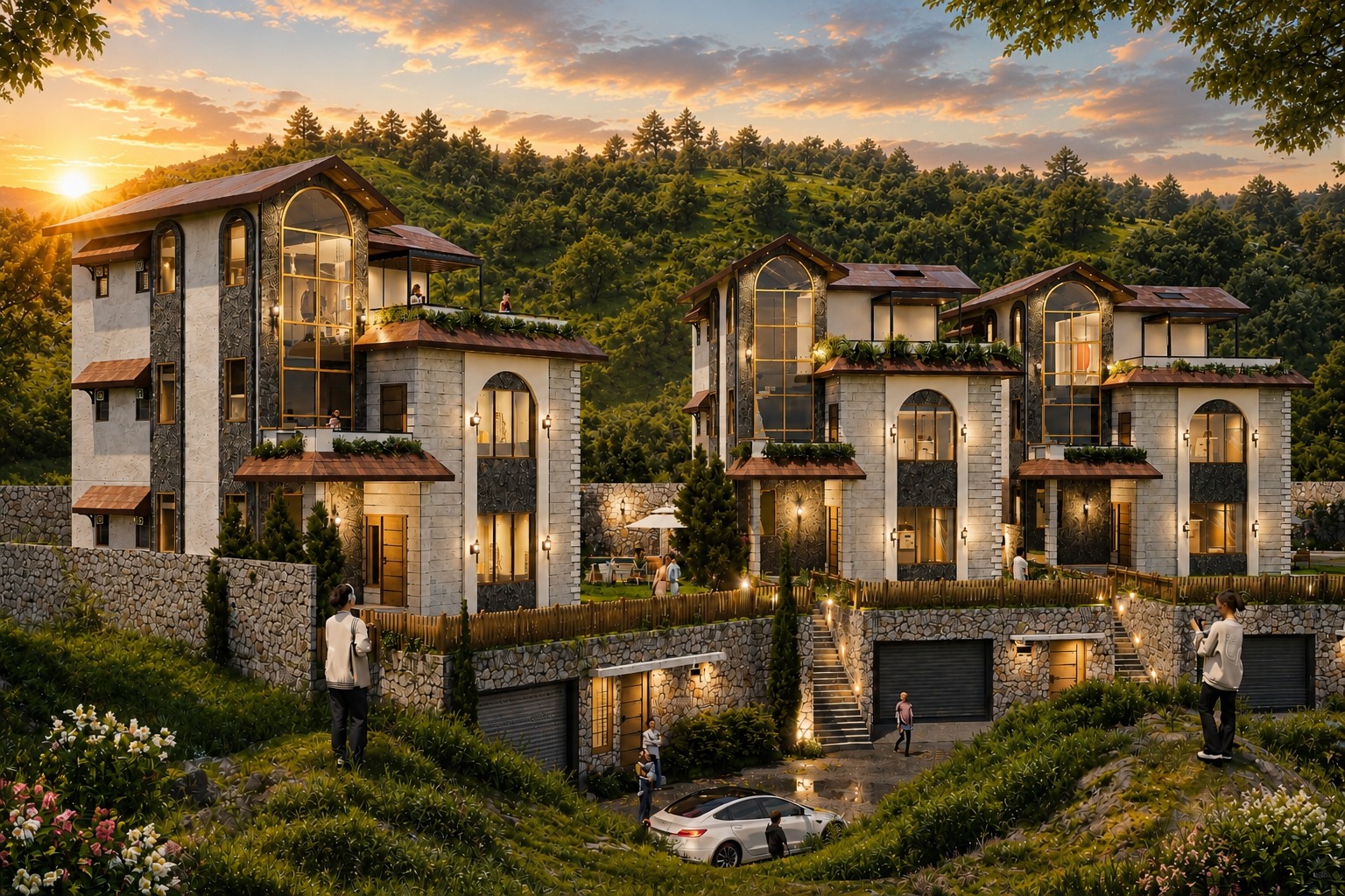 Privemont 2 4BHK villas in Baluti near Jim Corbett, Uttarakhand