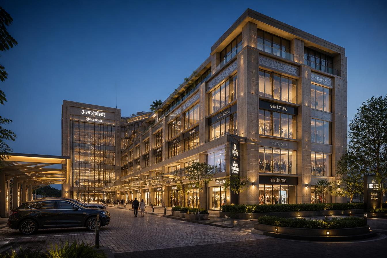 Commercial real estate projects by Janjaes Infra