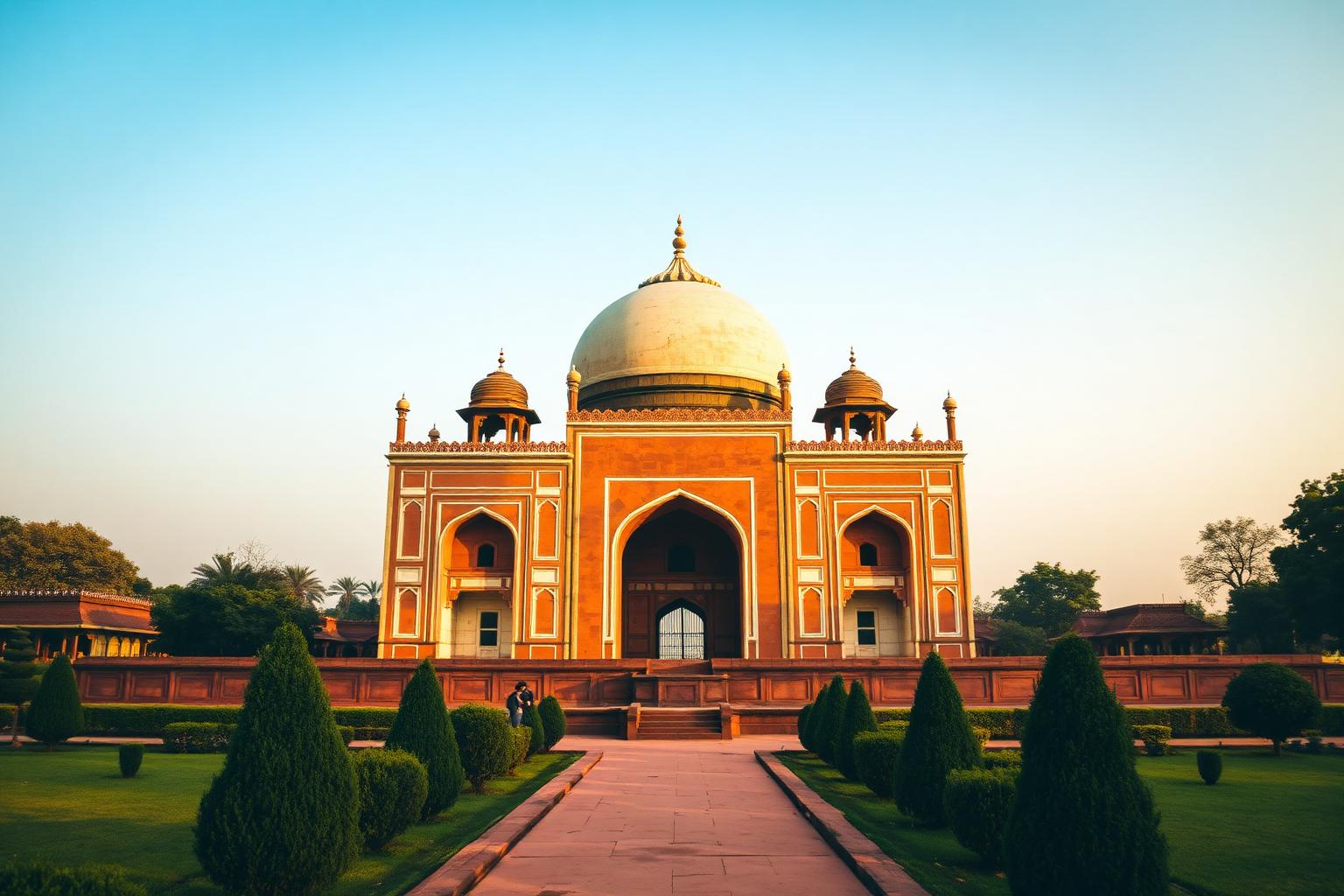 Humayun's Tomb and charbagh gardens, Delhi